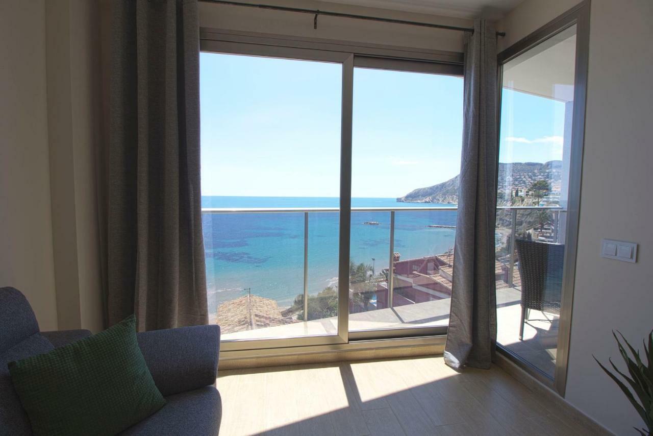 Beautiful Frontline Apartment Melioria With Panoramic Seaview Calp Dış mekan fotoğraf